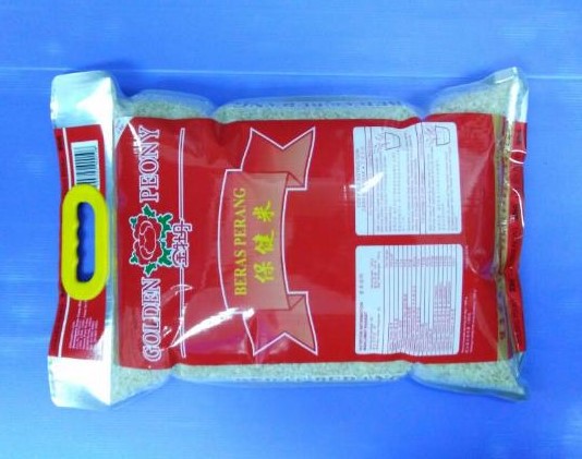 5kg Laminated 3 Side Seal Bag with Plastic Handle .jpg